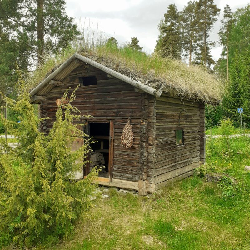 Savusauna Savusauna Hankasalmen museokylässä