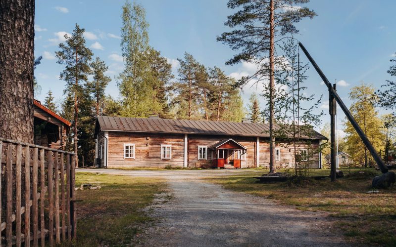 Hallan tupa Hankasalmen museokylä Hallan tupa Hankasalmen museokylässä
